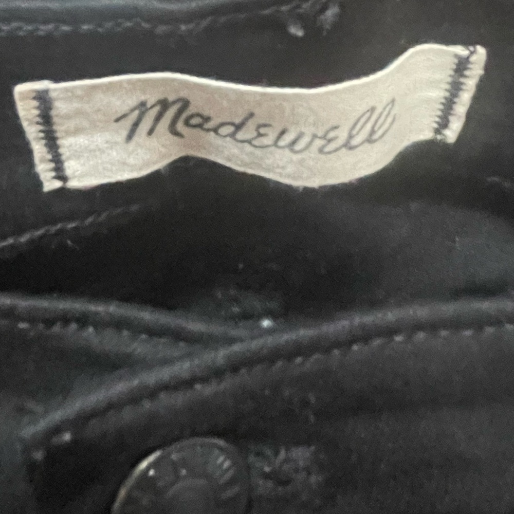 Madewell Classic Black Denim